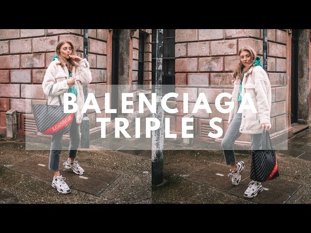 Fashion Week Outfit: Balenciaga Triple S