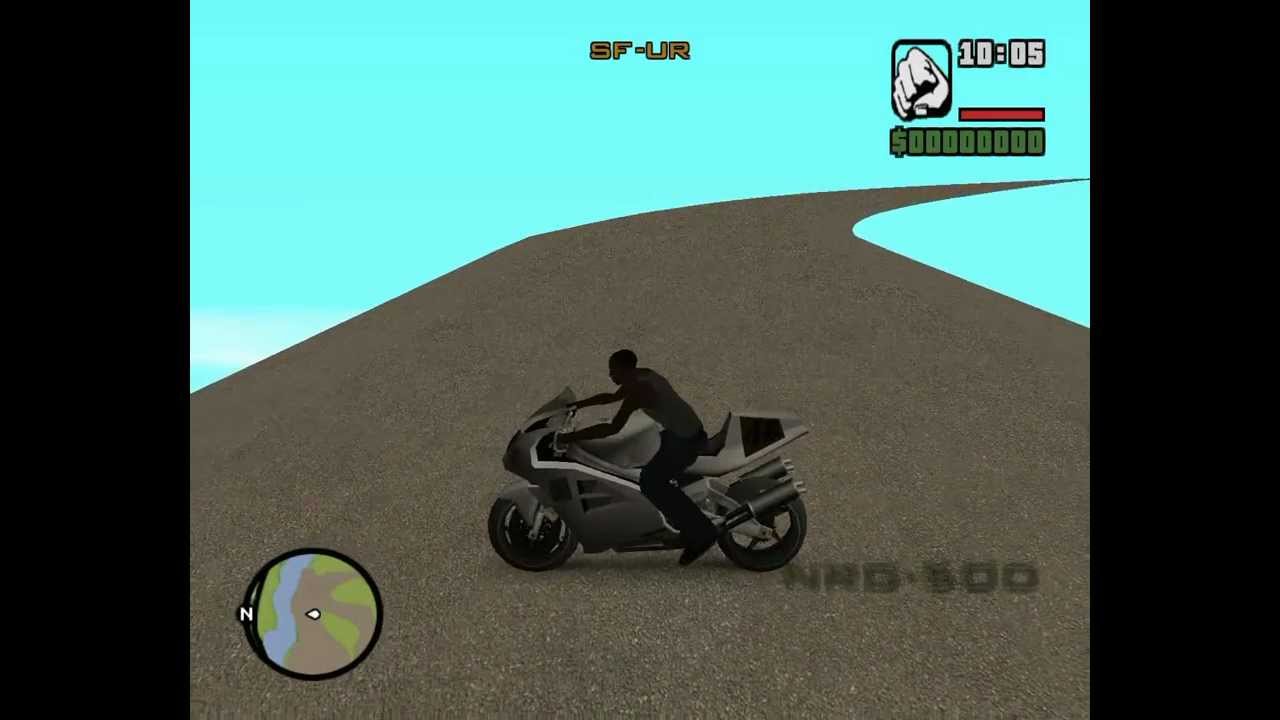 Тест конвертирования трассы Fujimi Kaido в GTA San Andreas