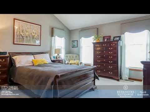 4118 Fox Creek Drive, Crystal Lake, IL home video tour
