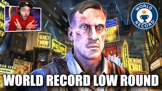 WORLD RECORD *LOWEST ROUND* SHADOWS OF EVIL EASTER EGG COMPLETION!!!