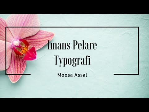 Om Böckerna || Typografi