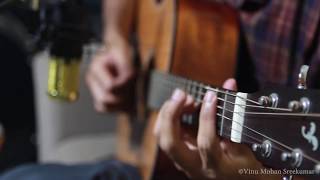 Video voorbeeld van "Cherathukal | Kumbalangi Nights | Fingerstyle Guitar Cover"