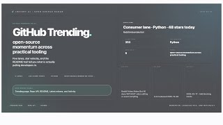 Famous GitHub Trending Daily | 2026-05-15 | Insight AI Wealth