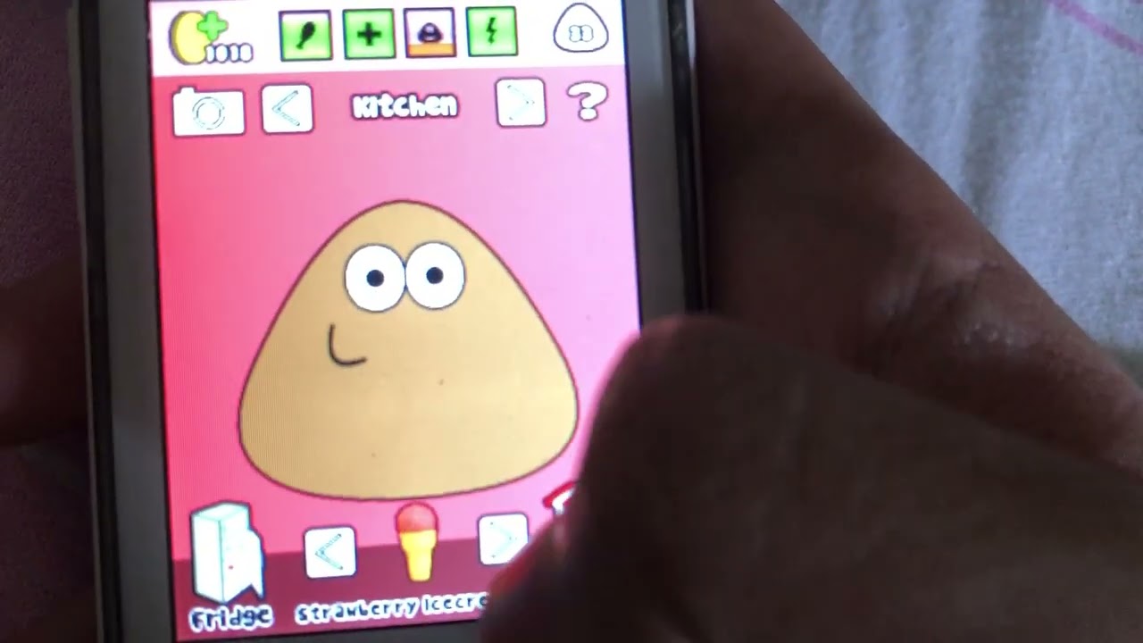 GAMEPLAY ANDROID - POU O SEU BICHINHO VIRTUAL - SAMSUNG GALAXY TAB P6210 -  PT-BR - BRASIL 