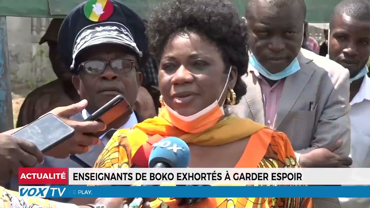 Enseignants de Boko exhortés à garder espoir