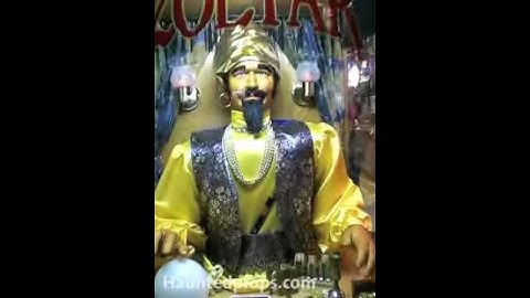 HAUNTEDPROPS.COM FORTUNE TELLER MACHINE ZOLTARE