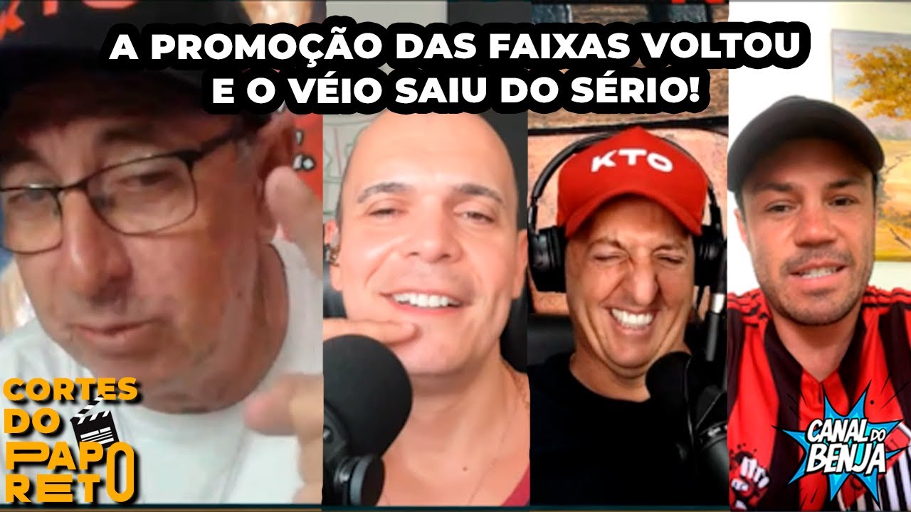 A PROMOÇÃO DAS FAIXAS VOLTOU E O VÉIO SAIU DO SÉRIO! - 85 CORTE DO PAPO RETO