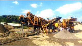 Fabo Fullstar-60 Mobile Crushing, Screening And Washing Plant New Generation