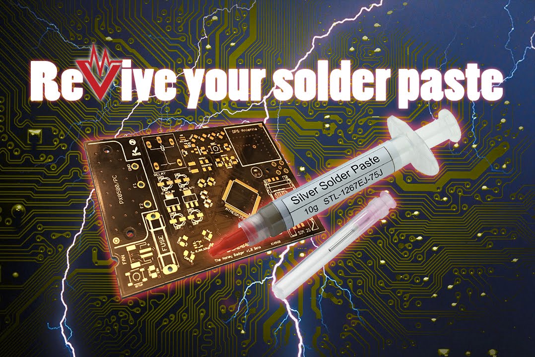 Tips 2 Revive dry solder paste! YouTube