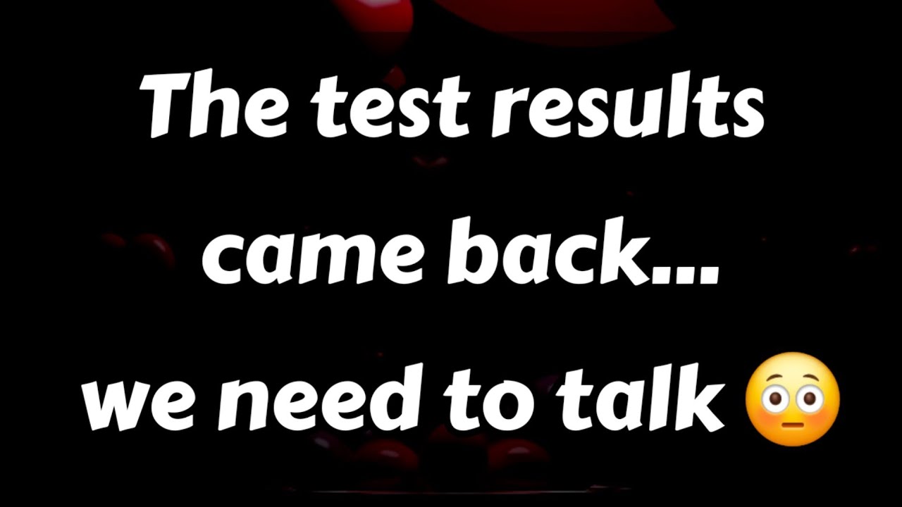 The test results came back... we need to talk 😳🥺🥹🧐😕😖😣 || Regretting Dm to Df ❣️🤩 #loveletter 