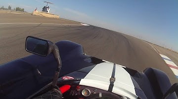 One lap of Buttonwillow Raceway Park (Configuration 1 CCW)