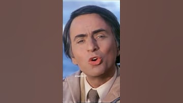 Carl Sagan Contemplating The Evolution Of Matter