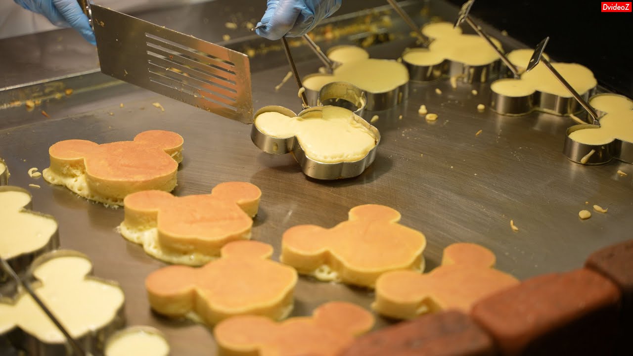 ミッキーパンケーキができるまで in ディズニーアンバサダーホテル