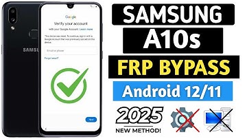 Samsung Galaxy A10s FRP Bypass Android 11/12 Without Pc | Samsung (SM-A107F) Google Account Bypass