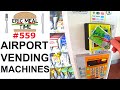 Vending Machines Japan (Haneda Airport Tokyo) + Planes & Trains Travel Vlog - Eric Meal Time #559