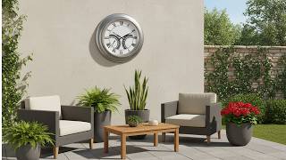 Upgrade Your Outdoor Space with a Lighted Wall Clock