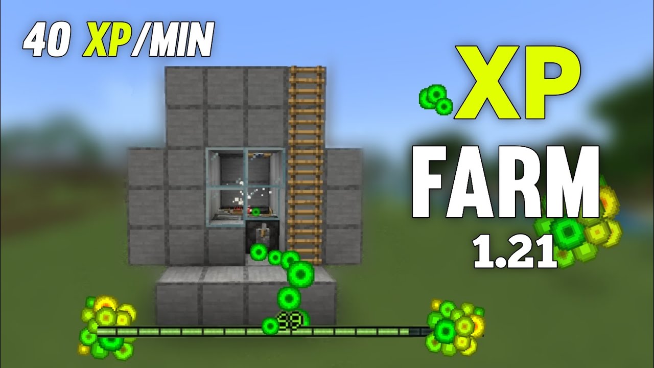 Minecraft XP Farm for 1.21 Bedrock/Pe! Unlimited XP! (2024) - YouTube