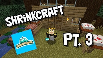 PLAYING MY OLD MINECRAFT CUSTOM MAPS - Who made this?? (Shrinkcraft Pt. 3)