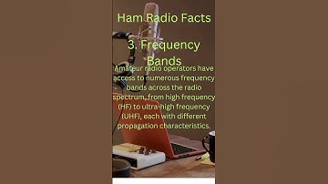 Explore amateur radio frequencies and discover how operators communicate across the airwaves!