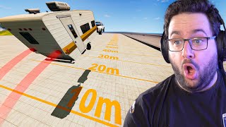 Saut en longueur sur BeamNG! | Qui ira le plus loin??