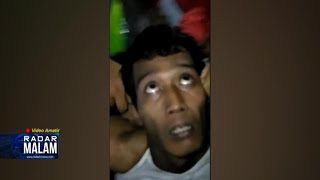 Terduga Begal Ditangkap Nyaris Dihakimi Massa