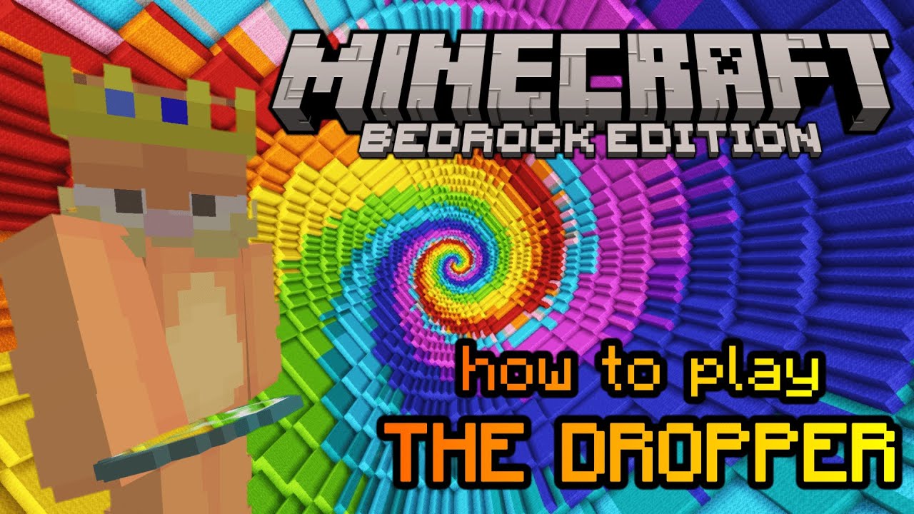[2024] TUTORIAL on how to play the DROPPER in Minecraft Bedrock Edition ...