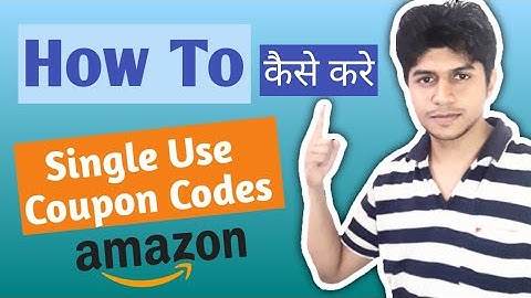 How to create Promotions coupon codes (single use) for Amazon fba India (Hindi) claim code 2020 step