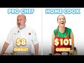 $101 vs $8 Omelet: Pro Chef & Home Cook Swap Ingredients | Epicurious