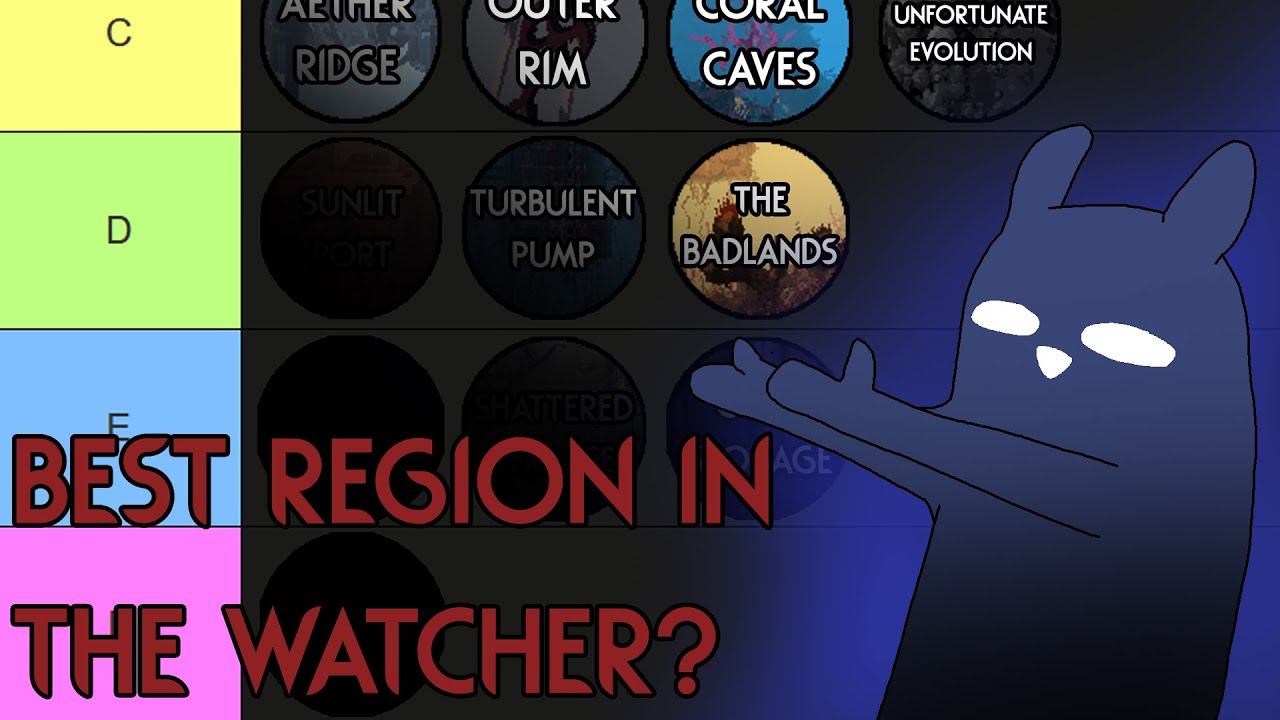 I RANKED the Watcher's Regions | Rain World: The Watcher