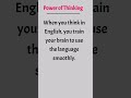 Power of Thinking in English || Improve Your English. #english #shorts #easyenglish Mp3 Song