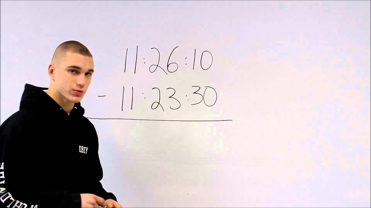 How to Subtract Time photo images How to Subtract Time