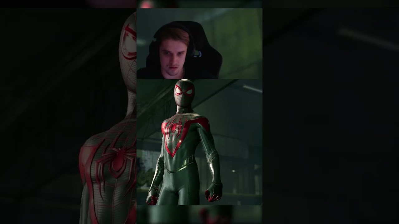 Taking down prowler in Miles Morales...