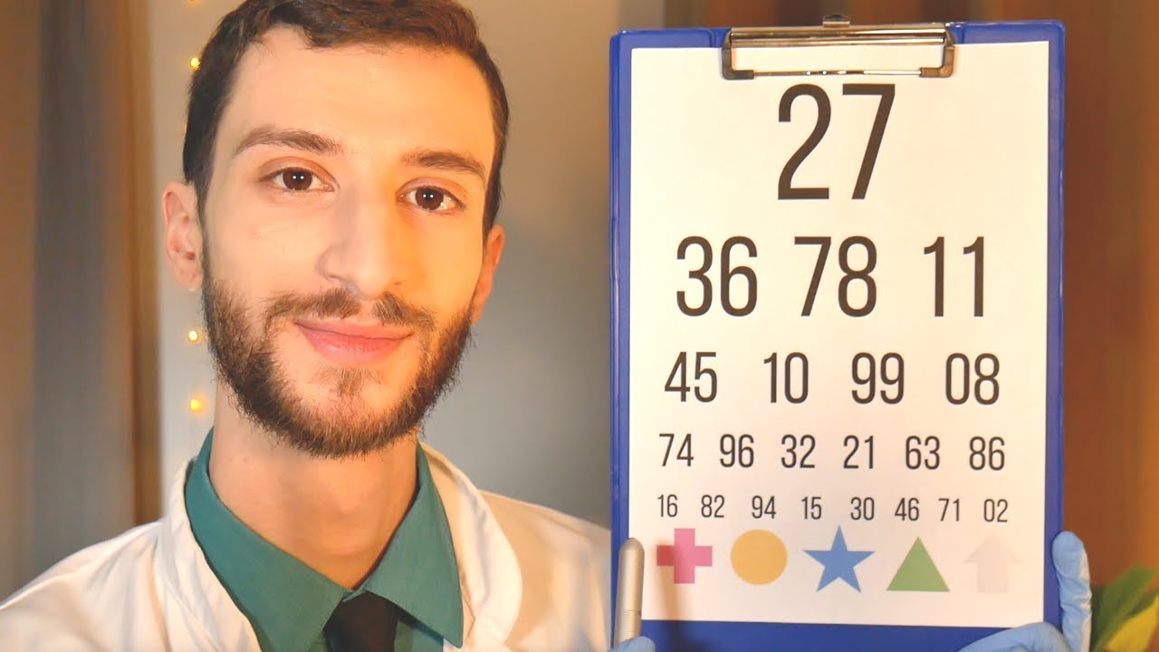 ASMR Detailed Cranial Nerve Exam