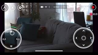 Tello Ryze DJI drone flight recorded from Tello app and showing the controllers 2022. #tello #Dji screenshot 1