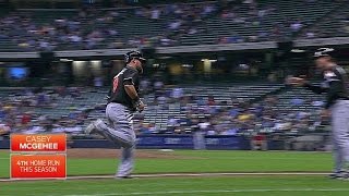 McGehee puts Marlins ahead with two-run jack