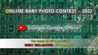 Online Baby Photo Contest - 2022 | S.Gogou Gangte