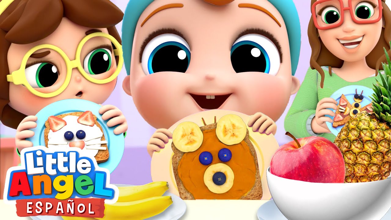 ⁣Aprendiendo a Comer Frutas Saludables ??? | Canción Infantil | Little Angel Español