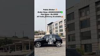 Car Sticker 🔥😱Order Now:-8448543203