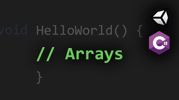 Using 1 and 2D Arrays in Unity3D / C#