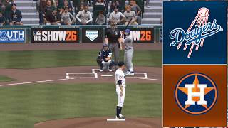 🔴LIVE 🔴Houston Astros vs Los Angeles Dodgers/May 03/ /Envivo/MLB THE SHOW 26