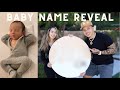 Revealing Our Baby&#39;s Name!