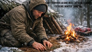 Can I Survive Alone in a −37°C Blizzard? Extreme Winter Camping