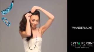 Прическа с заколкой-банан - Anthia Hair Clip EVITA PERONI - Видео от Luxury Hair Brands