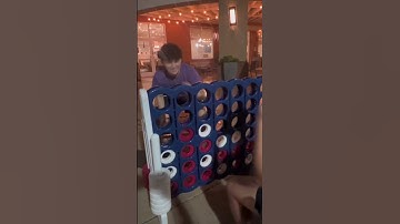 World’s First Ever Connect Four Trickshot