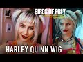 How I made my Harley Quinn BIRDS OF PREY wig