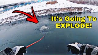 SCARIEST Magnet Fishing Find EVER - I Am Lucky To Be ALIVE!!!