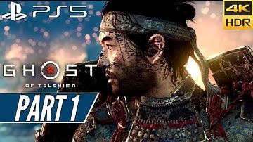 GHOST OF TSUSHIMA (PS5) Walkthrough Gameplay PART 1 [4K 60FPS HDR] - No Commentary