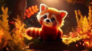 🐼 Cute Baby Red Panda in an Enchanted Forest | Soft 3D Magical Kids Animation screenshot 2