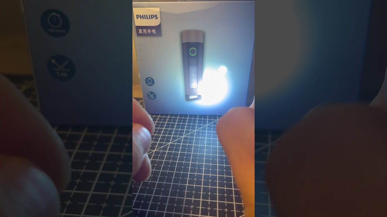 Revisión Linterna led Philips SFL1121 EDC