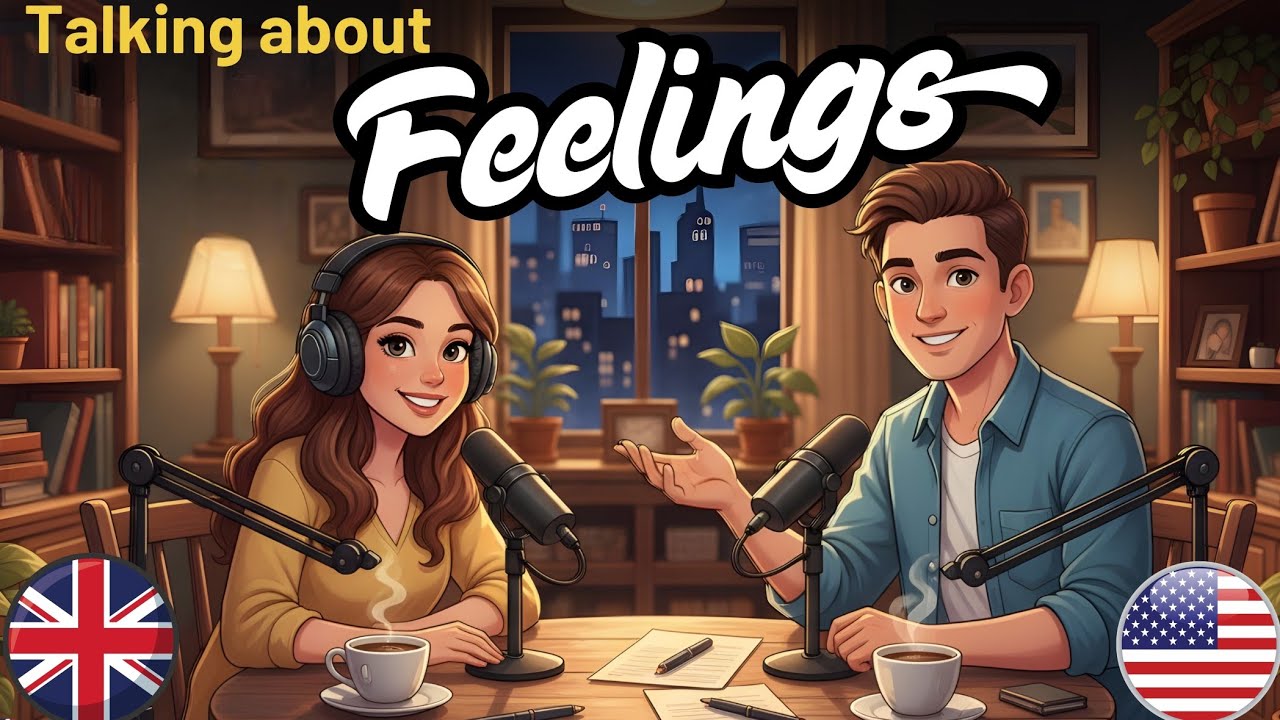How to Talk About Your Feelings in English Confidently | Real English Conversation Practice